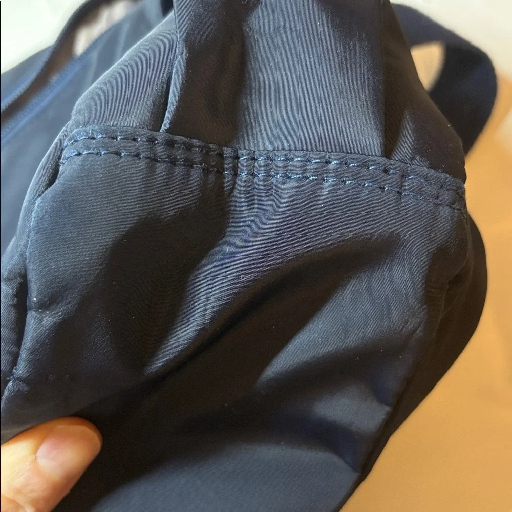 No Tag Brand Navy Poly Crossbody Bag